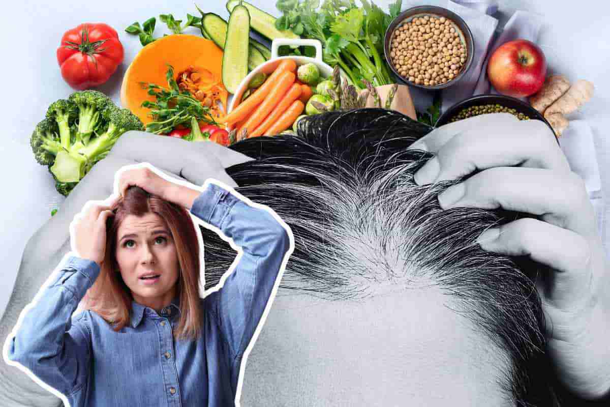 Alimenti che prevengono i capelli bianchi